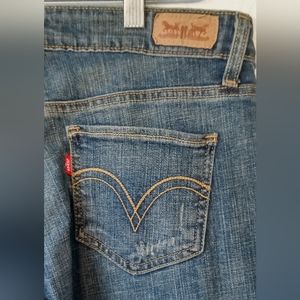 Levi's 518 Super low Women's Blue Jeans 3